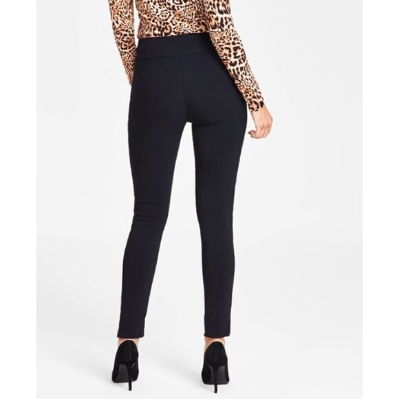 I.N.C. International Concepts 2 Petite Short Black Mid-Rise Skinny Pants NWOT - Picture 3 of 6